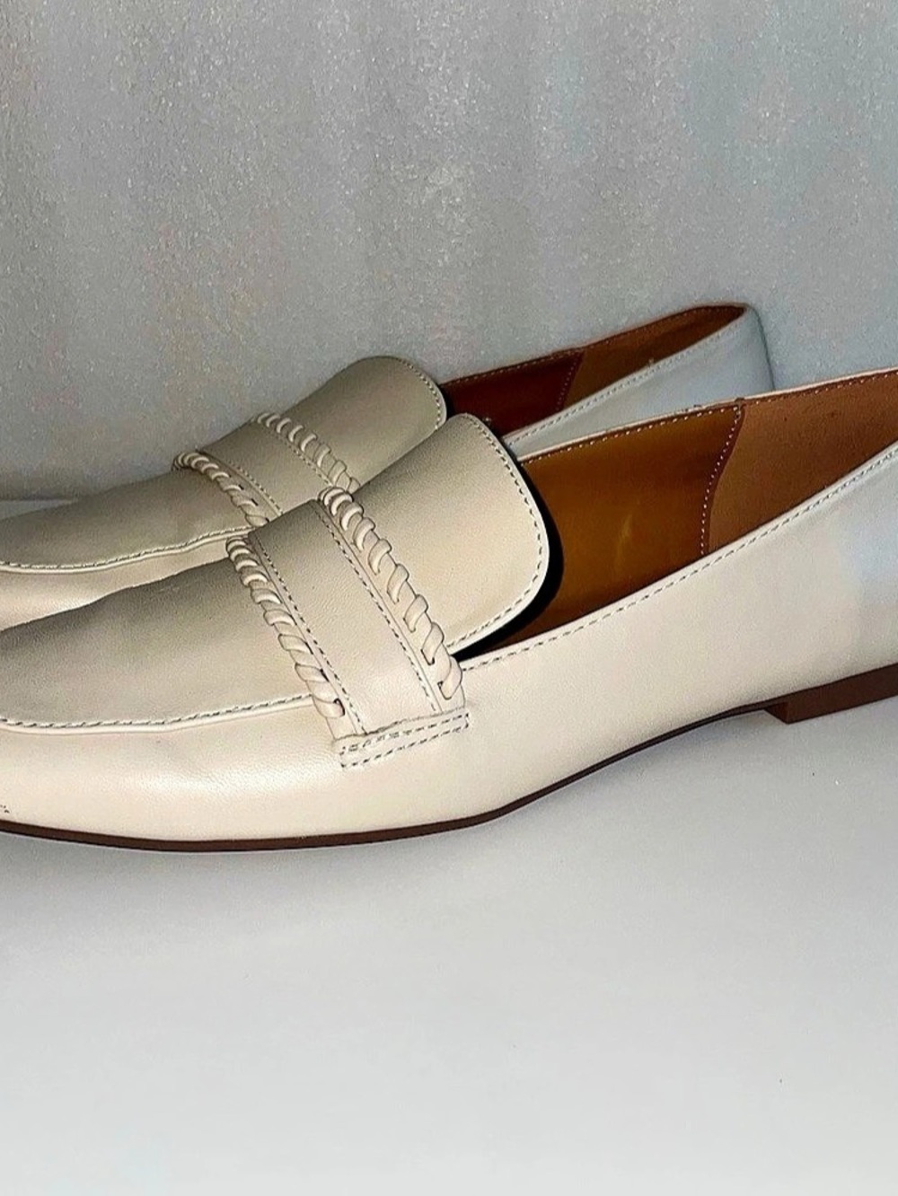 Kensie Cream Loafer Size Womens 8.5